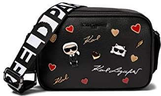 KARL LAGERFELD Paris Maybelle Crossbody, Multi/Schwarz, Einheitsgröße