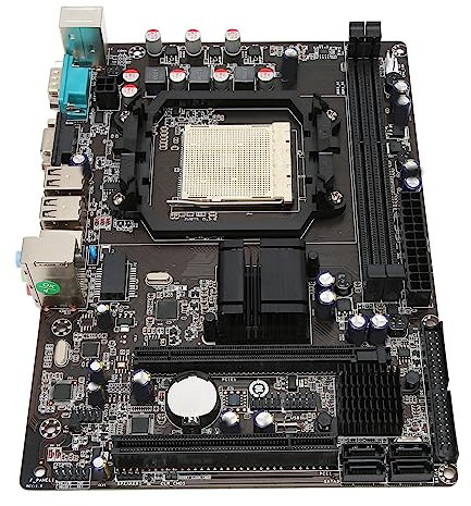 Topiky Placa Base de Escritorio A780+, Placa Base de Computadora LGA940 de 938 Pines, Placa Base DDR3 ATX de Doble Canal, Compatible con Procesadores AM2, AM2+, AM3, Serie FX, PCIE