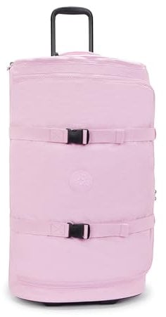 Kipling Aviana Große Reisetasche mit Rollen, Blühendes Rosa, 17.25''L x 30''H x 14.5''D, Damen Aviana L Koffer