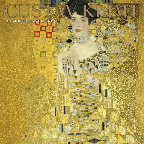 Klimt Wandkalender, 30,5 x 30,5 cm