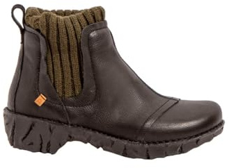 El Naturalista NE23 Yggdrasil Damenstiefel, Black-Boske, Größe 38 EU, Schwarzer Wald, 38 EU Ancho