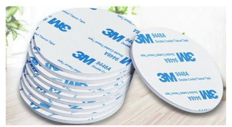 5X BIADESIVO 9448A Ø 40mm IN SCHIUMA ROTONDO adesivo forte colla nastro