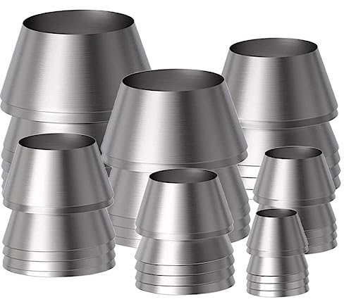 jojofuny 7St Axtgriff Metallkeil Runder Keil Hammerkeile Werkzeug zubehör Craftsman Tools Axtkeil aus Metall Kegelkeil für Hammer Reparatur Hammergriff Axtstiel aus Holz Lieferungen