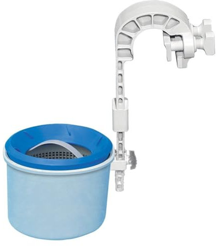 Inkoby Pool Wall Mount Automatic Pool Surfaces Skimmer for Above Ground Pools with Filter Pumps 530 Gallons and Up
