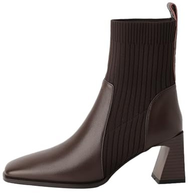 offerte Stivali al Ginocchio Donna Stivali Donna Alti Fino al Ginocchio Pelle Stivali Estivi Stivali Moto Donna Rialzati Stivali Estivi Donna con Tacco Stivaletti Neri