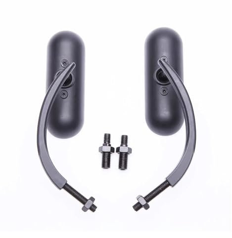 Motorradspiegel-Set Motorrad Rückspiegel M8 M10 Spiegel Für Harley Für Road King Für Street Electra Für Glide Road Für Glide Für Dyna Für Softail1982-2020 Lenkerendenspiegel(Schwarz)