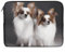 Housse de protection pour ordinateur portable 17 Papillon blanc