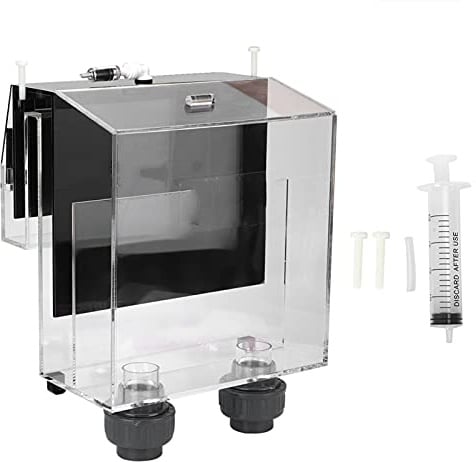 ZJchao Acryl Hohe Lichtdurchlässigkeit Selbststart Siphon Überlauf Box Fisch Aquarium