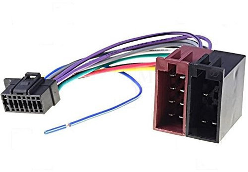 Câble adaptateur ISO autoradio SONY 16 pins CDX 1000, CDX 7100, CDX-G1000U 21.5x10mm TechExpert