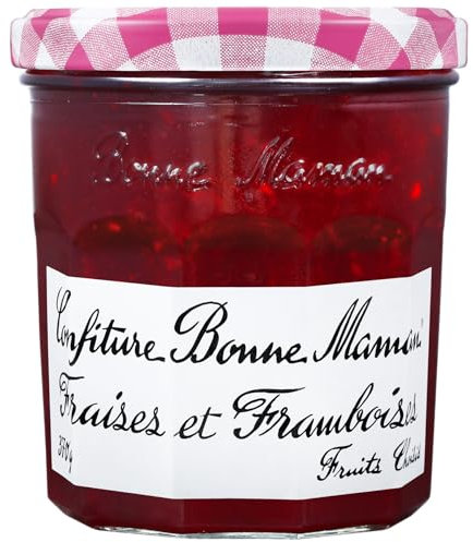 Bonne Maman Confiture de fraise et framboise - Le pot de 370g