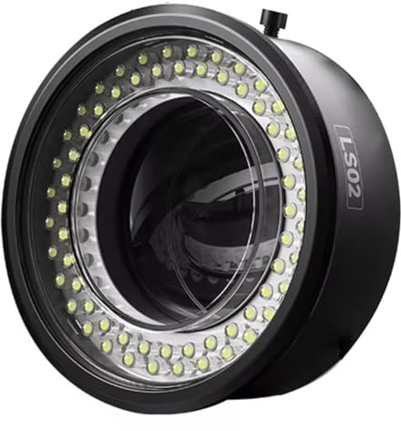 Cvoepobey Light 64 LED Doppelpolarisierte Mikroskop -Lampe Anti -Blendung Ultra -No -Reflexionen für die Meisten Mikroskope