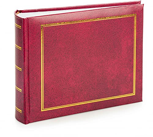 Traditionelles Einsteckalbum für 100 Fotos 10x15 - Kleines Fotoalbum zum Einstecken mit Langlebigen Taschen & Extra Platz für Notizen | Einfache Handhabung | Photo Album als Geschenk für Familie
