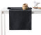 AmeliaHome Tischläufer 40x120 cm Lotuseffekt Wasserabweisend Blätter Anthrazit Gaia