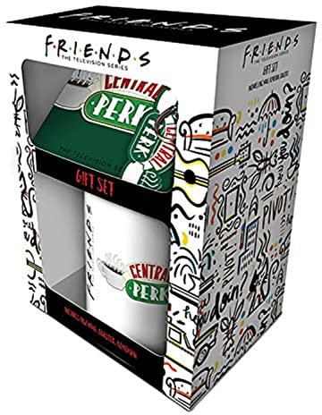 FRIENDS Central Perk Unisex Pack Fan Multicolor, cerámica, Caja Set, 315