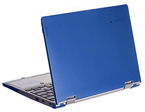 mCover Hard Shell Case Only Compatible with 2021 11.6 Lenovo Flex 3i 11IGL05 2-in-1 Chromebook 2021 Laptop (Blue)