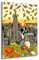 Kunstgestalten24 Leinwandbild Dagobert Money Rain Retro Style Wandbild Kunstdruck Hobbyraum Dekoration XXL