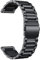 ONE ECHELON Cinturino di ricambio a sgancio rapido compatibile con smartwatch Fossil Gen 6, in acciaio inossidabile, finitura lucida, colore nero