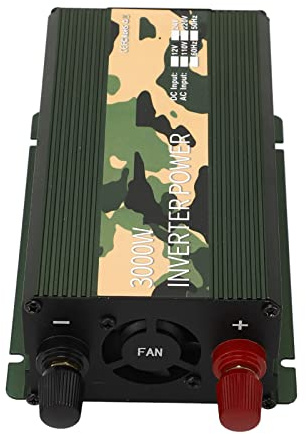 Onduleur de Voiture 3000W DC 24V à AC 220v/110v Convertisseur Solaire avec Prise AC et Port USB pour Les Ordinateurs Portables (220V)