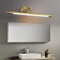 LUOYAOB Wandleuchten Long Strip Vintage Vanity Light Traditionelle schwenkbare Badezimmerlampe Antike Messing Spiegel Front Beleuchtung Leuchten for Frisiertisch Toilette Show Room(3 Color Mode,28)