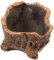 MOBUTOFU Pots De Fleurs Artistiques Boîte De Rangement Jardinière en Faux Bois Flotté Pots en Ciment Petit Pot De Fleurs Décoratif pour Bonsaï