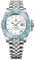 Pagani Design GMT Herren 40 mm Automatikuhr Saphirglas Edelstahl 100 Wasserbeständigkeit Analoguhr Mechanische Herrenuhren Geschenkuhr für Herren（Himmelblau Weiß-5）