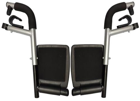 HHCCTEO Repose-Pieds pour Fauteuil Roulant électrique, Repose-Pieds de Remplacement pour pédale, Repose-Pieds pivotant, pièce Universelle pour Fauteuil Roulant