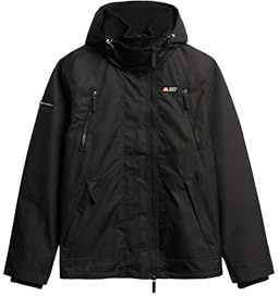 Superdry Herren Kapuzen-Windbreaker-Jacke Mountain