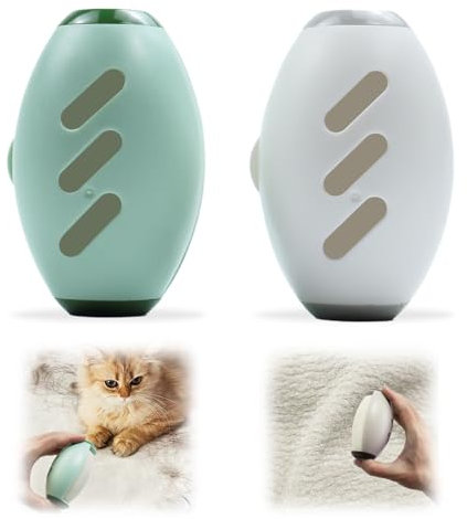 MCTNCT Fusselrolle Wiederverwendbar 2 Stück, Klebrige Gel Fusselrolle Ball, Mini Tierhaarentferner Fusselrolle, Kompakt Tragbar Fusselroller, Reusable Lint Roller für Kleidung, Reisen, Haus