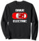 Drive electric / battery car / emission-free / climate Sweatshirt