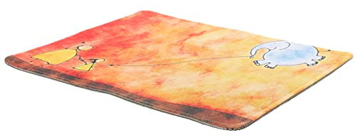 GRIRIW Tapis de Souris Tapis Souris Tapis Souris Gamer Mousepad Tapis Souris Gaming pc Accessoire Filaire Souris de Jeu Patin antidérapant Tapis Mignon Caoutchouc Naturel
