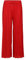 Malito - Damen Plisseehose - lockere weich fließende Chiffonhose - Lange Sommerhose - Trendige Marlenehose 883 - Rot-G L/XL