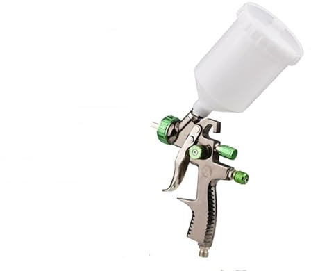 Kit de Pistola de pulverización LVLP 1.8 mm Pinte de Aire Pinte de 600cc Copa de Fluido de Gravedad de la Gravedad Reparación Muebles Pintura de Pared Modelos de Bricolaje