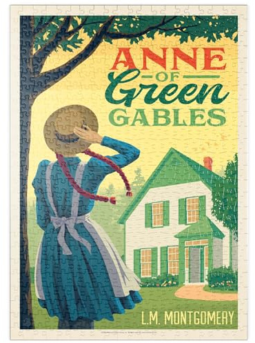 MyPuzzle Anne of Green Gables: Lucy Maud Montgomery - Premium 500 Teile Puzzle - MyPuzzle Sonderkollektion von Anderson Design Group