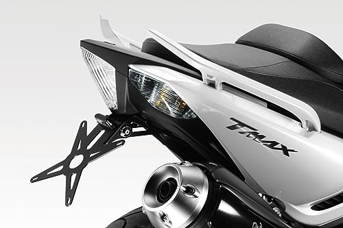 TMAX 530 2012/16 - Kit Kennzeichenhalter (R-0705) - Einstellbare Nummernschild Halter - inkl. LED und Hardware-Bolzen - Motorradzubehör De Pretto Moto (DPM Race) - 100% Made in Italy