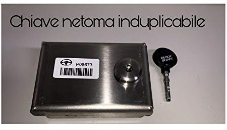 Block Shaft Blind OBD KeyPlus Blindatura per Presa Dati OBD By BlockBox con Chiave Protezione Diagnosi Auto Acciaio Inox 304 Chiave Netoma della BlockShaft