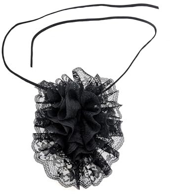 Jabot schwarz zum Binden