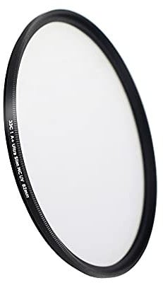 JJC Filtro UV de 82 mm, ultra delgado, multicapa, protección ultravioleta, filtro para lente Canon, Sony, Nikon, con rosca de 82 mm