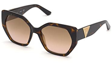 GUESS Unisex GU7741 Sonnenbrille, Dark Havana, 57