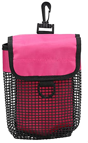 Tiiyee Netz-Tauchtasche zum Tauchen oder Schnorcheln, strapazierfähige Reisetasche, Schnorchelausrüstung, tragbares, leichtes Tauchnetz-Ausrüstungspaket für den Außenbereich mit Schnalle für