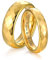 FLHEART Verlobungsringe Paar Ringe, Personalisierter Name, Datum, anfängliche römische Ziffer, Damen Herren Paar Ring Set, Vergoldet Wolfram passender Paar Band Ring für ihn Ihr