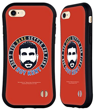 Head Case Designs Offizielle Ted Lasso Roy Kent Grafik für Staffel 2 Hybride Handyhülle Hülle Huelle kompatibel mit Apple iPhone 7/8 / SE 2020 & 2022