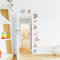 INSPIO Bauernhof Wandtattoo Nutztiere Tiere über der Tür Wandsticker Wandaufkleber Wanddeko für Wohnzimmer Schlafzimmer Kinderzimmer (Nr. 3 - 9 St. von 14 bis 29 cm, beide Seiten)