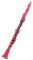Klarinette B-Klarinette 17-Tasten Bakelit Klarinette Musikinstrument Mehrfarbig (Color : Pink)