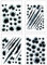 Einschuss-Löcher Sticker Set I 4 Blätter Bullet-Holes als Auto-Aufkleber, Auto Aufkleber 3D Einschusslöcher Vinyl Film Zeichen Film Versteckter Aufkleber für Roller Moped Motorrad-Helm Notebook Laptop