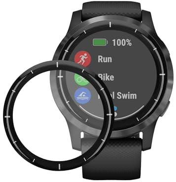 kwmobile Film Protector Compatible con Garmin Vivoactive 4 (45 mm) Protector de Pantalla - 2X Protector Reloj Inteligente Antigolpes y antihuellas