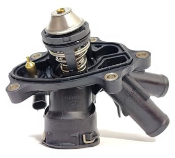 LINK-LOCK A2712000315 2712000315 - Carcasa para termostato de refrigerante de motor Mercedes-Benz M271 C180 C200 C230 E200 E230 CLK200 SLK200 W204 W211 R171