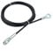 YUANGANG Gym Wire Rope DIY Weight Stack Cable Replacement Parts Cable Machines Home Gym Equipment Weight Lift Pulley System (2.5M)