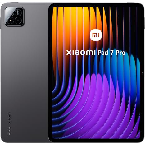 Xiaomi Pad 7 Pro Matte Glass Version - Tablet de 11,2 3,2K (Snapdragon 8s Gen 3, 12GB RAM, 512GB ROM, 4 Altavoces, WiFi 7, batería de 8850 mAh, Cargador no Incluido), Gris (Versión ES)