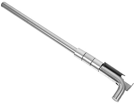 HOMSFOU Robuster Bodenriegel aus Edelstahl für Türen, Tore, Zäune und Bauernhöfe, langlebige Sicherheit für den Außenbereich