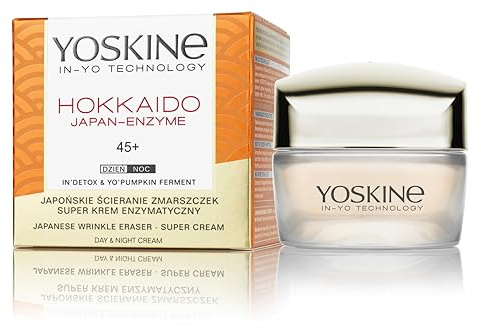 Yoskine Hokkaido Japan-Enzyme Tages- & Nachtcreme 45+ mit Kürbisenzym
